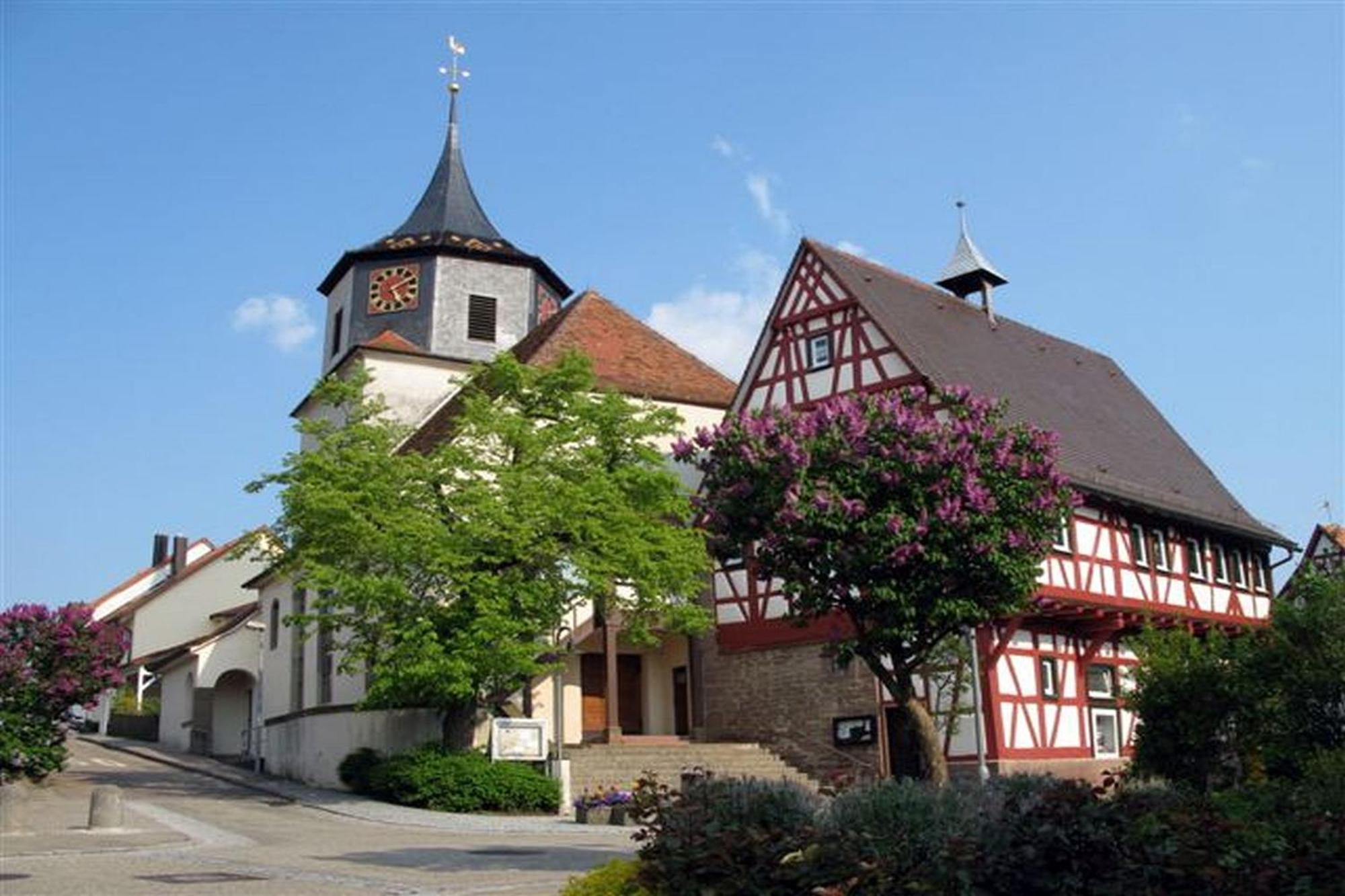 Landpension Wachtkopf Vaihingen an der Enz Bagian luar foto